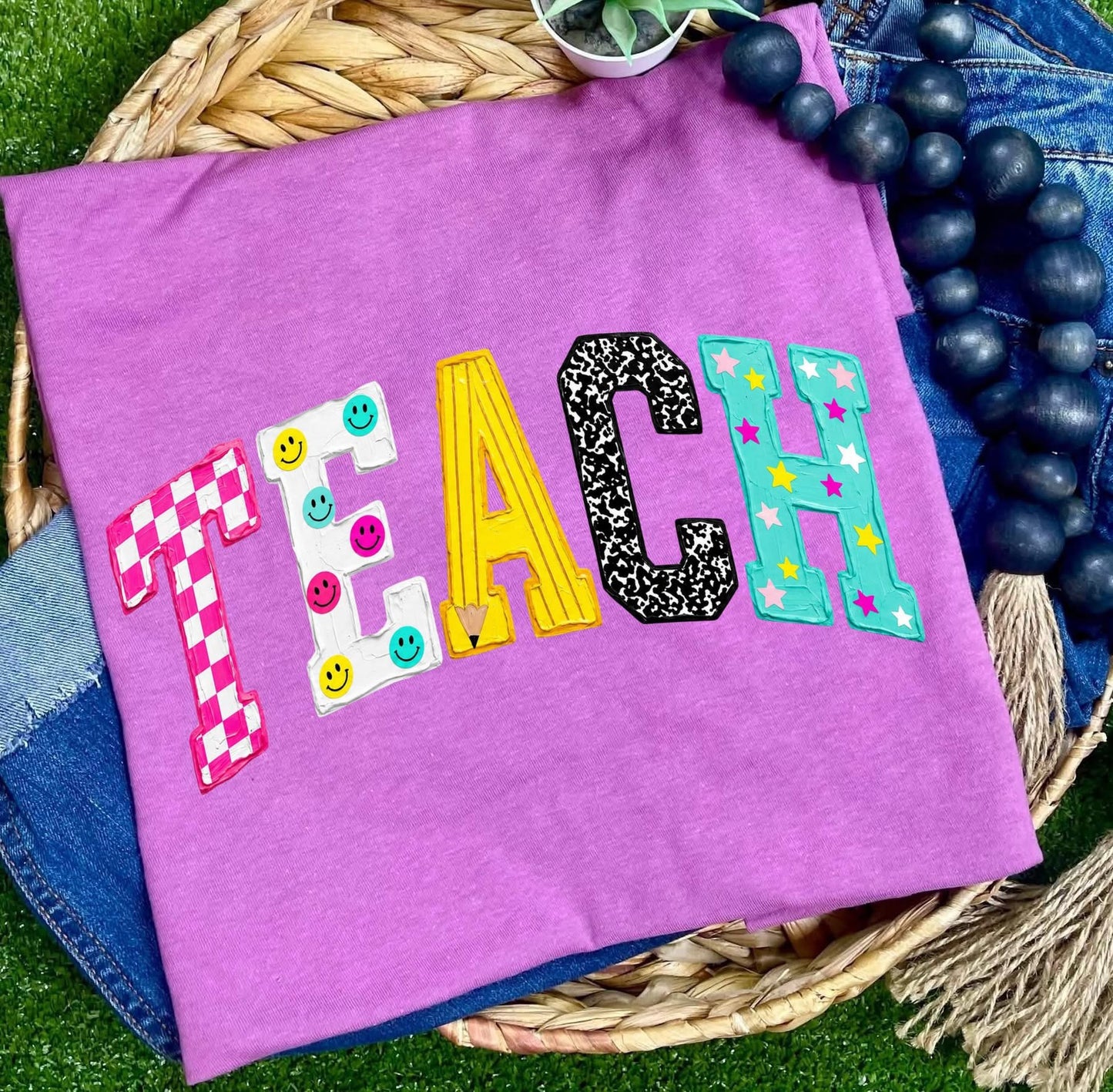 Teach Smiley Pattern