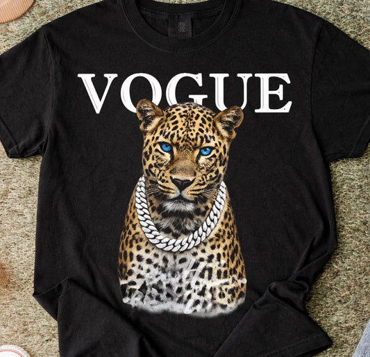 Vogue Cheetah - White
