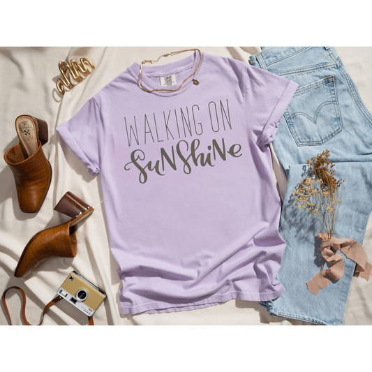 Walking On Sunshine - Light Grey