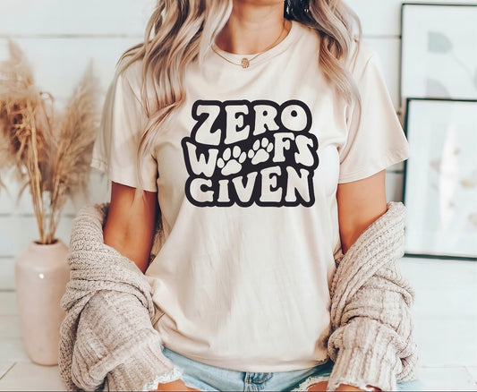 Zero Woofs Given